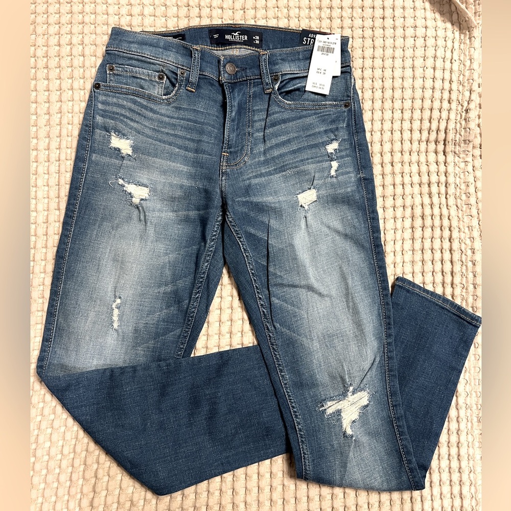 Hollister NEW with tags, Men skinny jeans, size 28 X 30